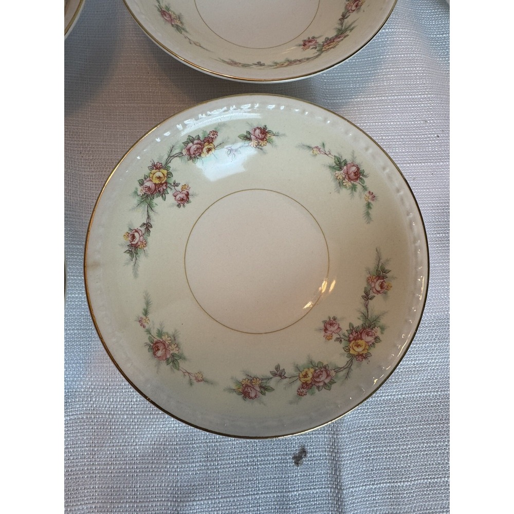 Homer Laughlin Eggshell Georgian Small 5 inches‎ Bowls Vintage